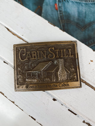 Cabin Life Belt Buckle