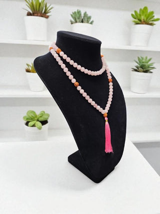 Rose Quartz Meditation Mala