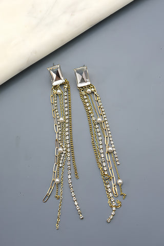 Lights Out Drop Earrings