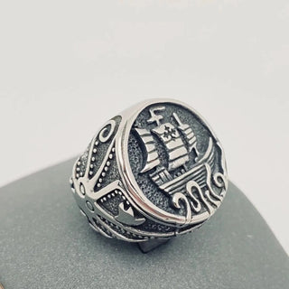 Kraken Biker Ring