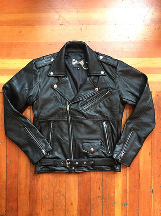 Reworked Leather Moto Jacket