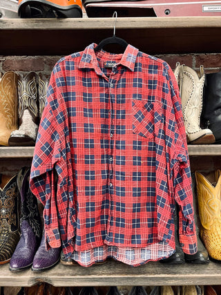 Men’s Vintage Flannel Sz 2XL