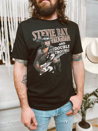 Stevie Ray Vaughn Double Trouble T-Shirt