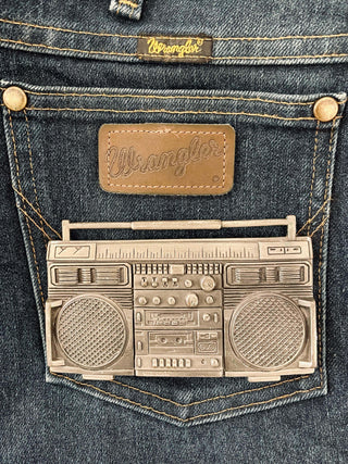 Boom Box Belt Buckle